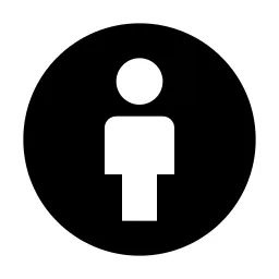 Creative Commons By Fill Icon