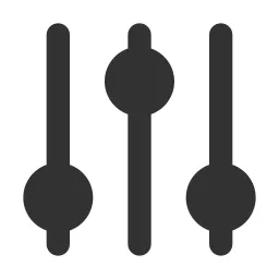 Adjustments Fill Icon