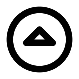 Circle Caret Up Line Icon