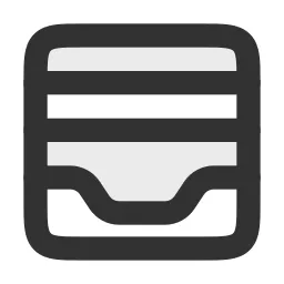 Inbox Full Duotone Icon