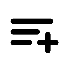 Playlist Add Line Icon