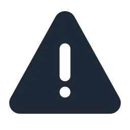 Alert Triangle Solid Icon