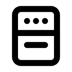 Cooker Line Icon