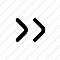 Chevron Double Right Icon