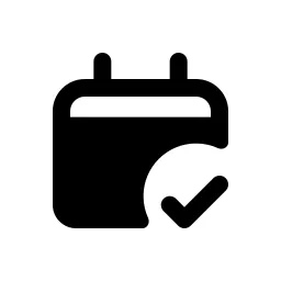 Calendar Check Fill Icon