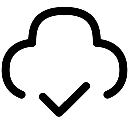 Cloud Check Icon