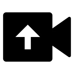 Video Upload Fill Icon