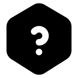 Help Hexagon Icon