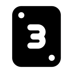 Play Card 3 Icon