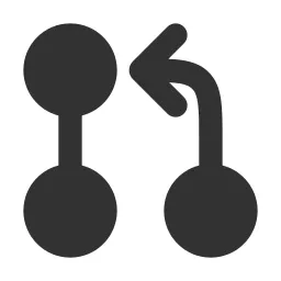 Git Pull Request Fill Icon