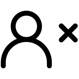 User Xmark Icon