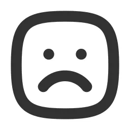 Emoji Sad Square Icon