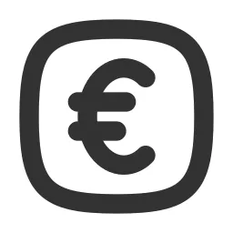 Euro Square Icon