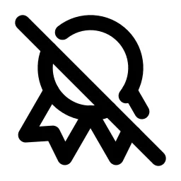 Award Off Line Icon
