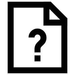 Question File Icon