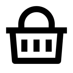 Shopping Basket Line Icon