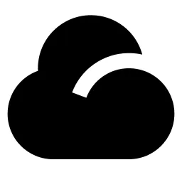 Cloud Fill Icon
