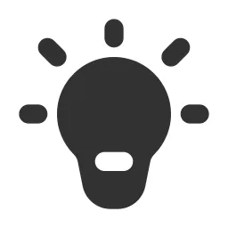 Bulb On Fill Icon