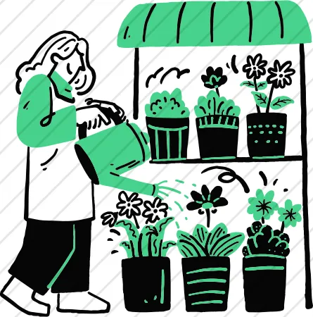 Watering Plants