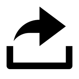 Share Forward 2 Fill Icon