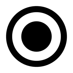 Radio Button Line Icon
