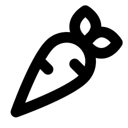 Carrot Line Icon