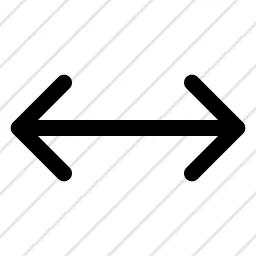 Arrow Expand Hor Icon