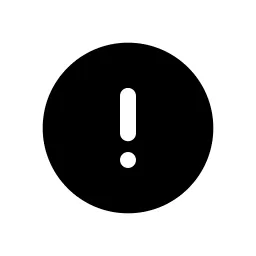 Circle Exclamation Mark Fill Icon