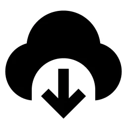 Download Cloud 2 Fill Icon
