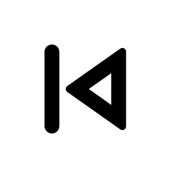 Skip Back Mini Line Icon