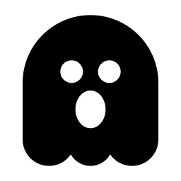 Ghost Fill Icon
