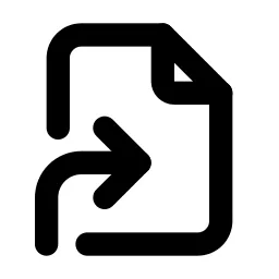 File Symlink Line Icon
