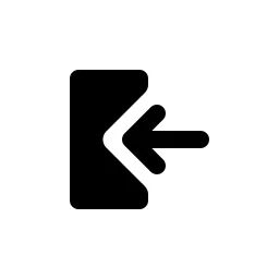 Arrow Log In Fill Icon