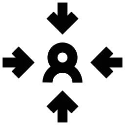 Arrows User Icon