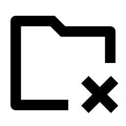Folder Close Line Icon