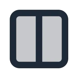 Layout Columns Duotone 1 Icon