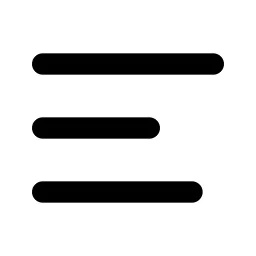 Align Left Line Icon