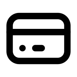 Credit Card Line Icon