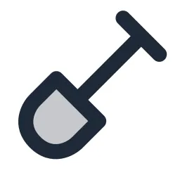 Shovel Duotone Icon