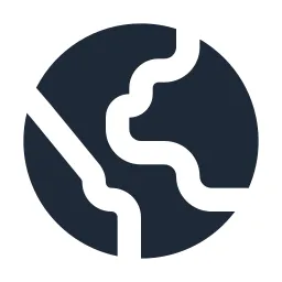 Globe Earth 2 Solid Icon