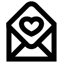 Heart Mail Icon