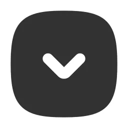 Chevron Down Square Fill Icon