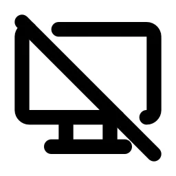 Device Desktop Off Line Icon