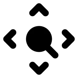 Zoom Pan Icon