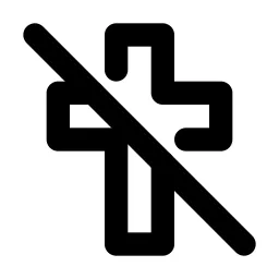 Cross Off Line Icon