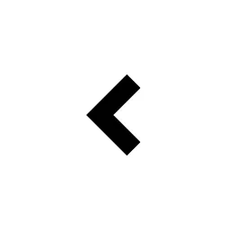 Arrow Drop Left Line Icon