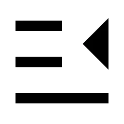 Menu Unfold 2 Fill Icon