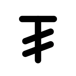 Currency Tugrik Line Icon