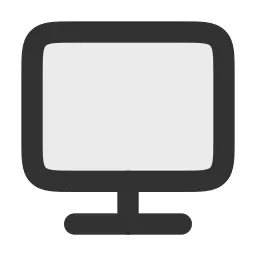 Monitor Duotone Icon