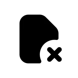 File Close Fill Icon
